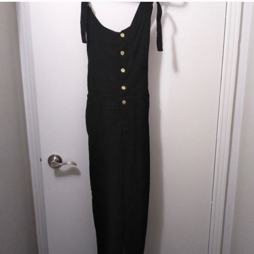Gold bottom jumpsuit